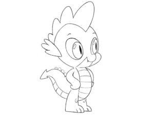 how to draw spike featured image