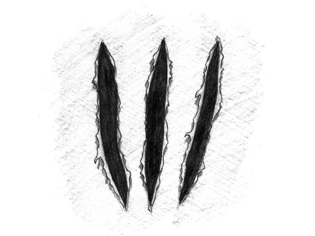 how to draw wolverine claw marks featured image
