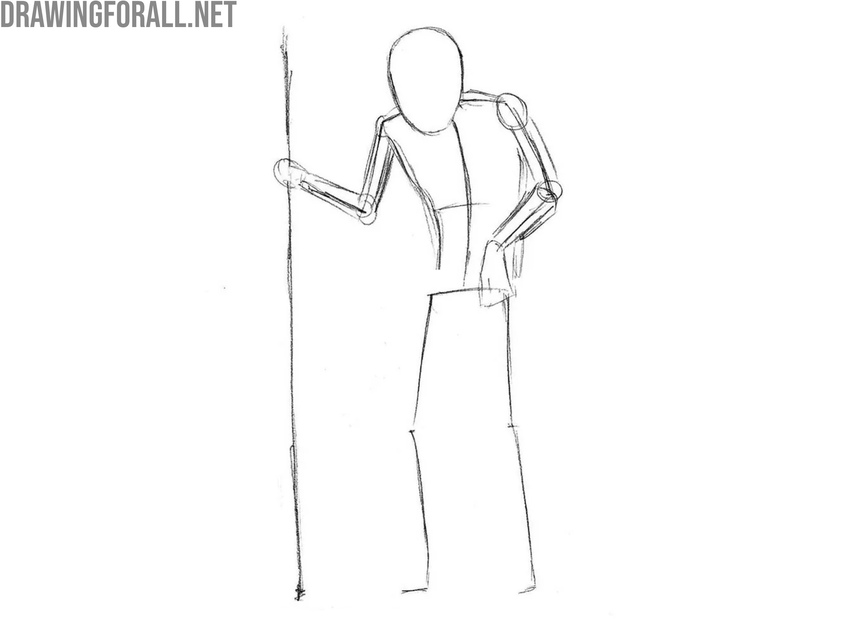 Add the torso and arm mass