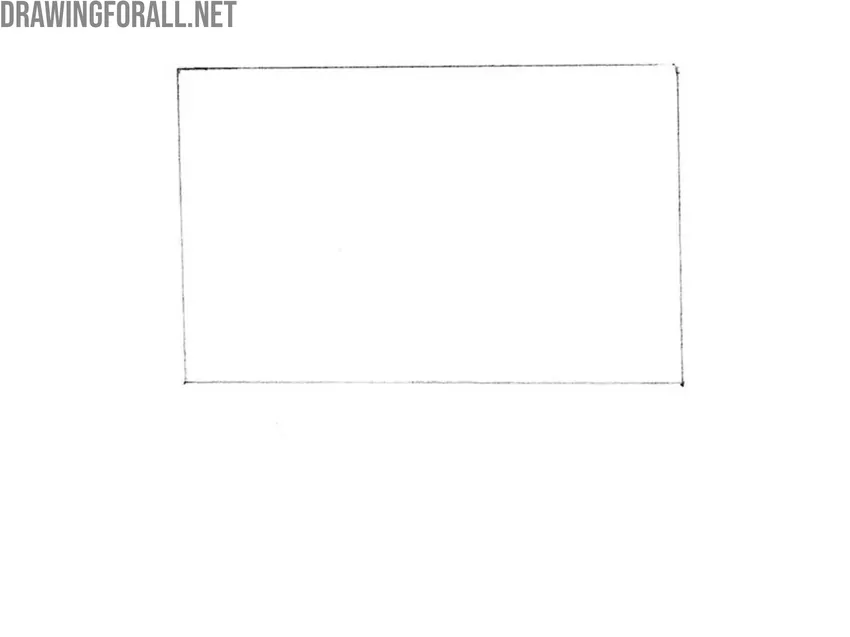 Sketch the basic display outline