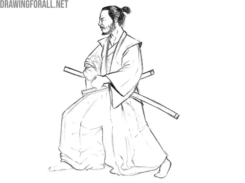 Add dark shading to the hair mass