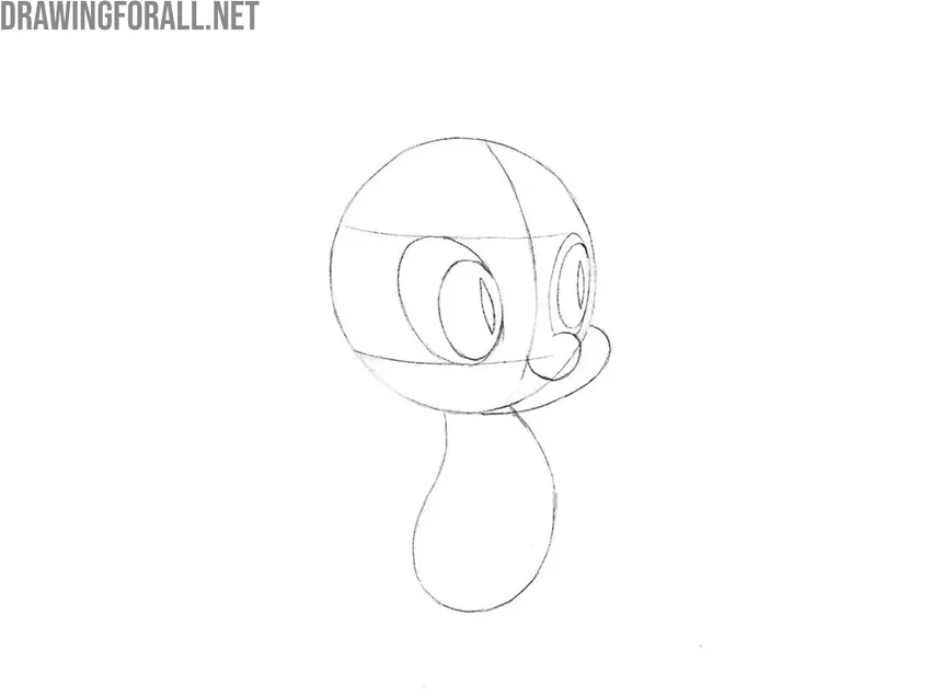 Add the pupils, irises, and cheek