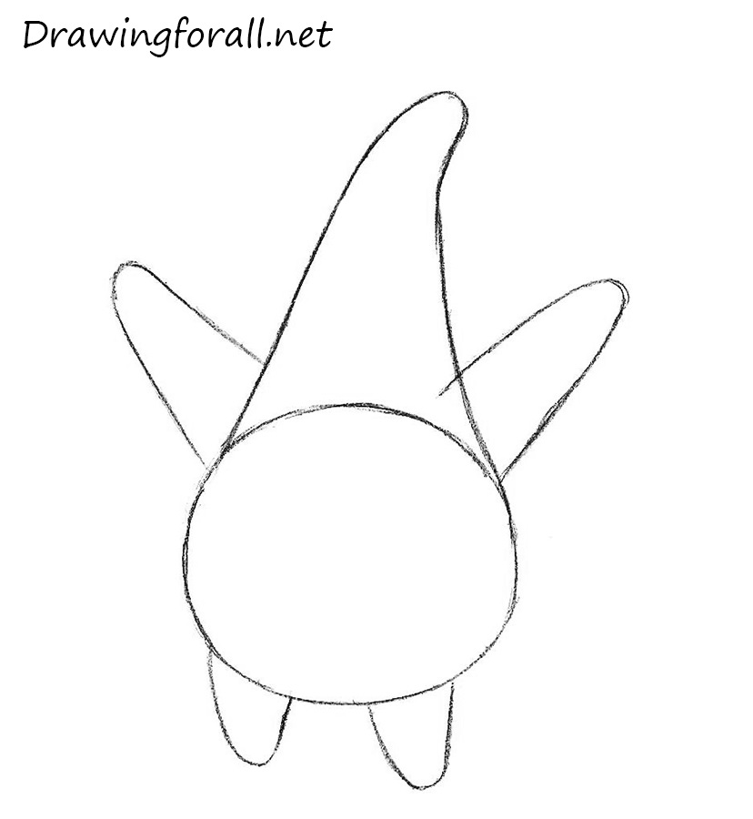 How to Draw Patrick Star with a pencil