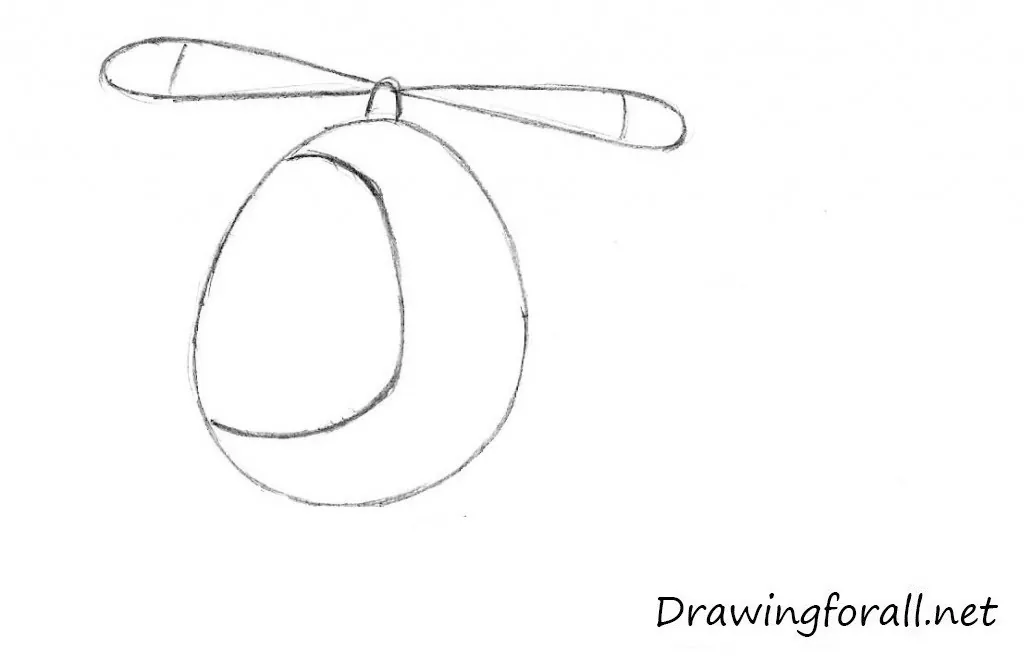 how to draw a helicopter for beginners