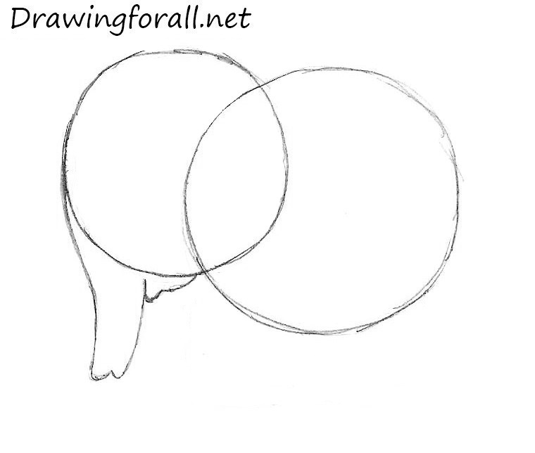 How to draw an enephant easy