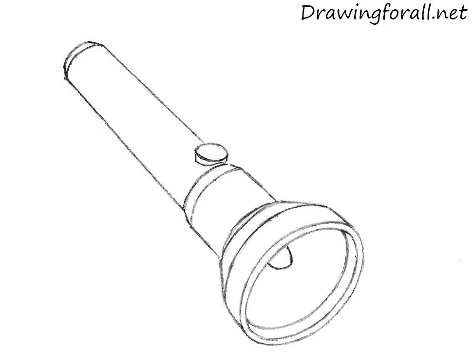 draw a flashlight