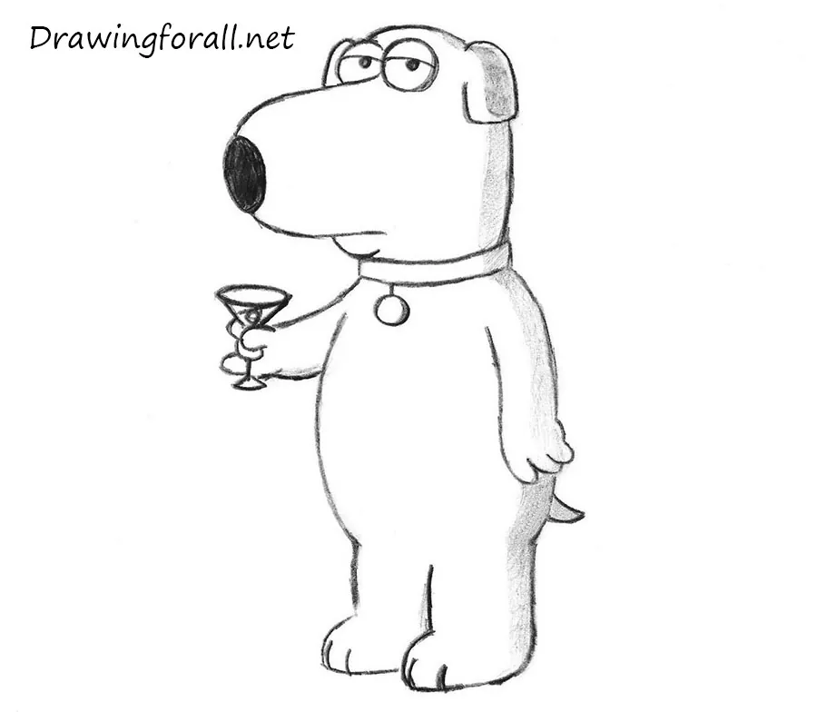 Brian griffin drawing