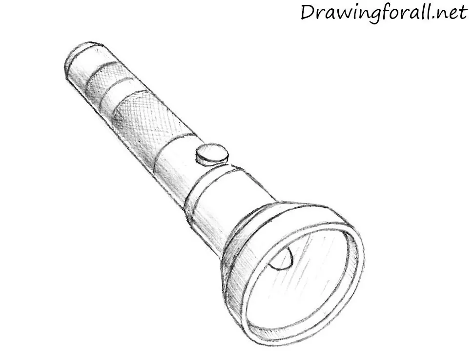 flashlight drawing