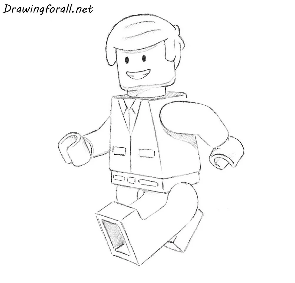 grad Rejsende Børnecenter How to Draw a Lego Man