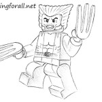 How to Draw Lego Wolverine
