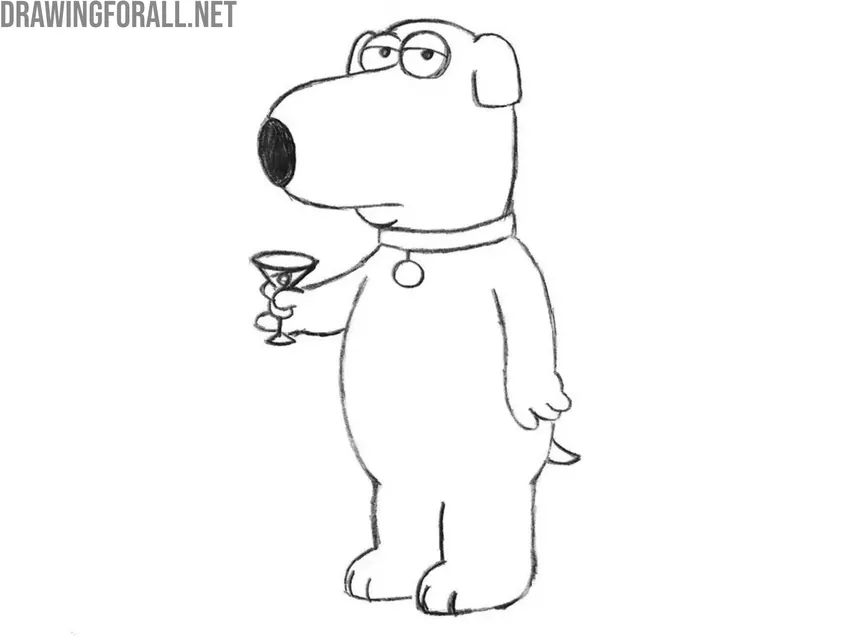 Finalize Brian Griffin’s body