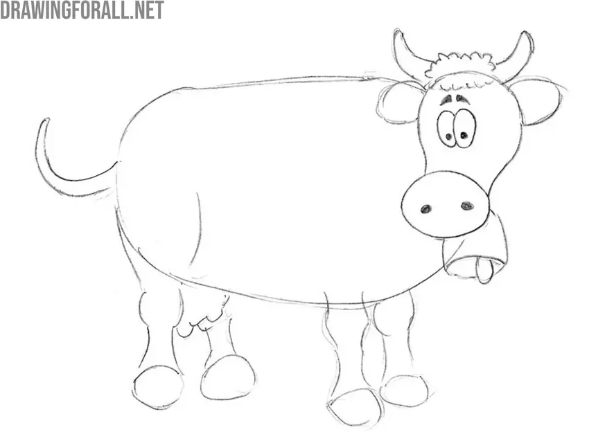 Refine the cartoon eyes and muzzle