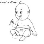 How to Draw a Baby for Beginners