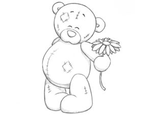 how to draw a teddy bear featured image
