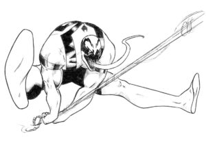 how to draw anti venom featured image