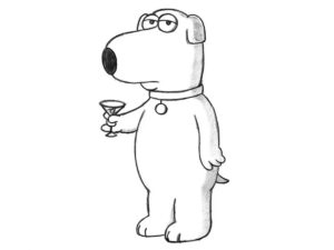 how to draw bryan griffin featured image