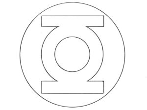 how to draw green lantern logo featured image