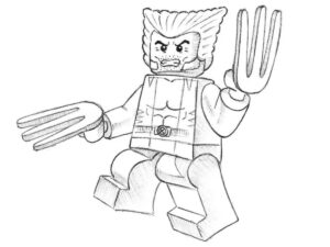 how to draw lego wolverine featured image