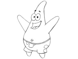 how to draw patrick star featured image