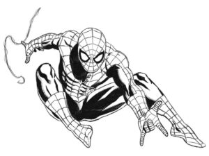 how to draw spider man featured image