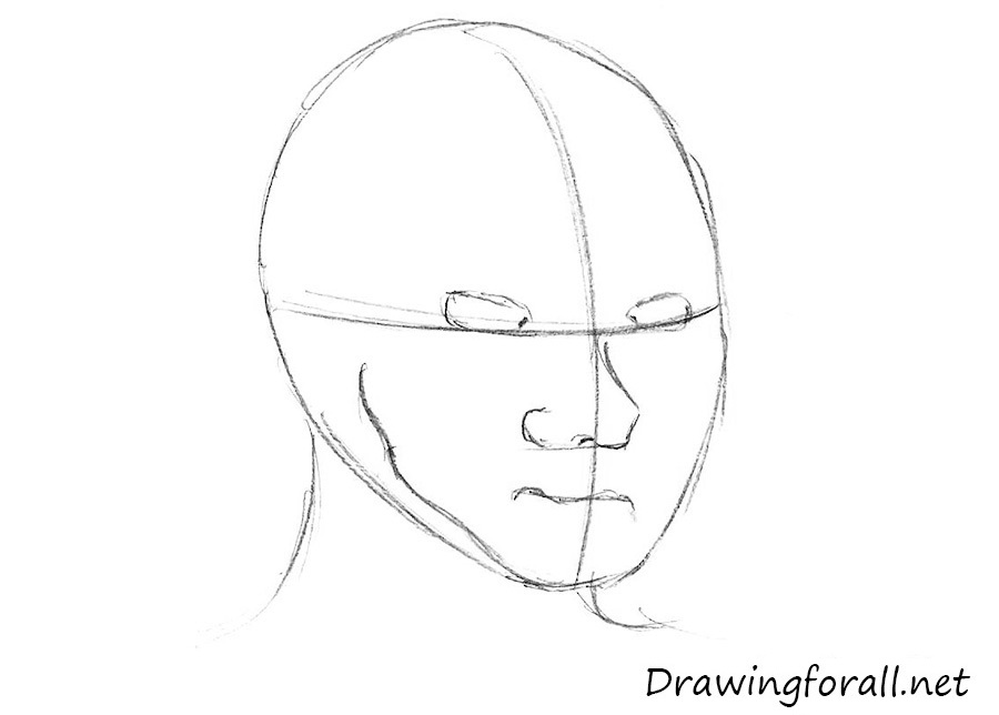 Draw the facial features of the meme