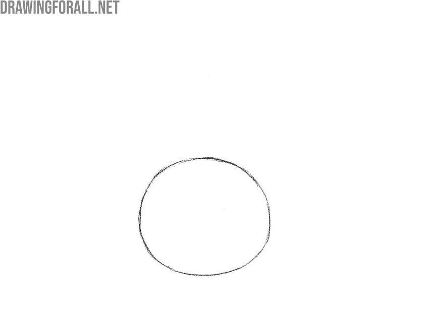 Draw the central circle base