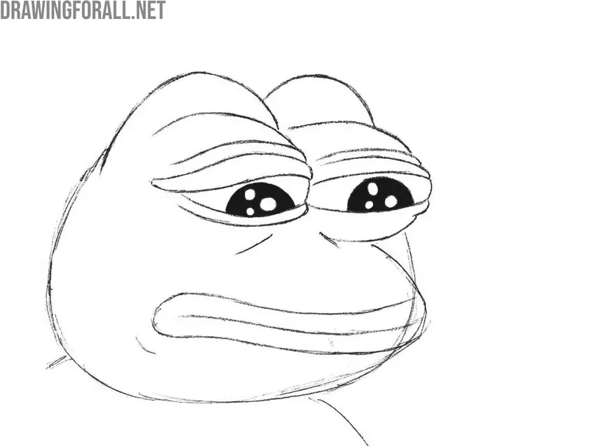 Refine the eyes and paint the pupils