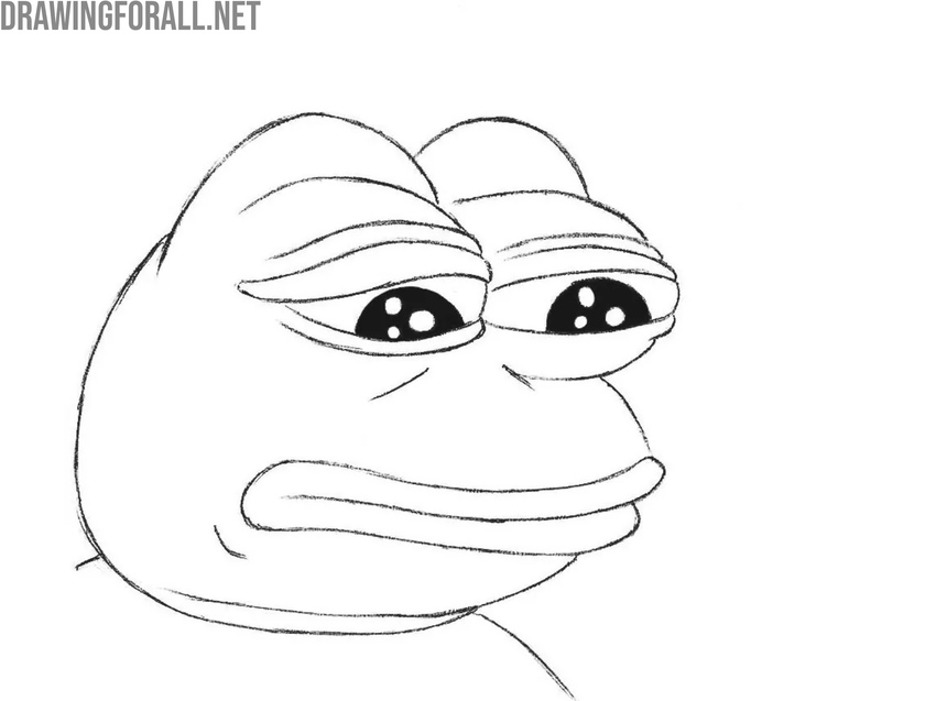 Clean up and finalize the lower face