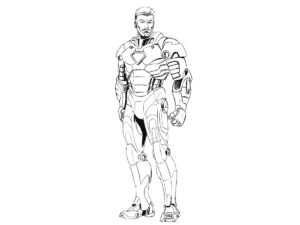 How to draw iron man without a mask featured image