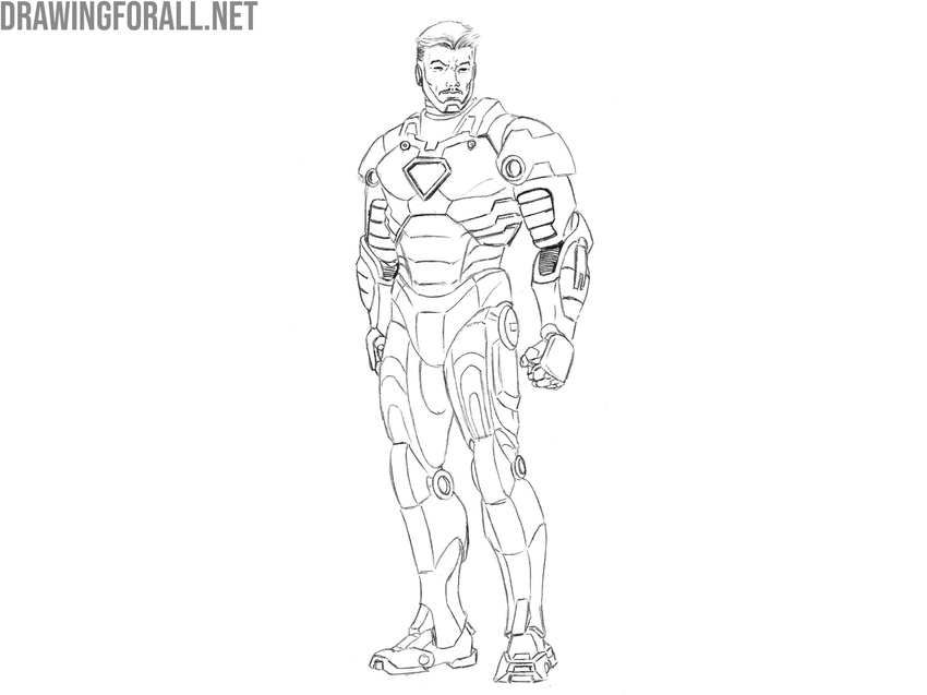 Complete the far arm of the superhero