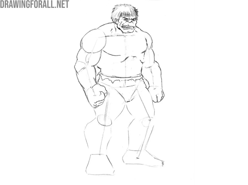 Refine the upper body forms