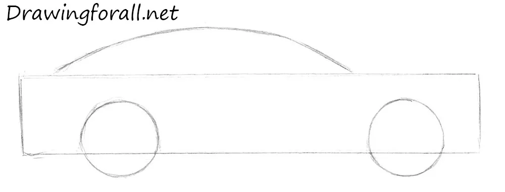 how to draw a car for beginners