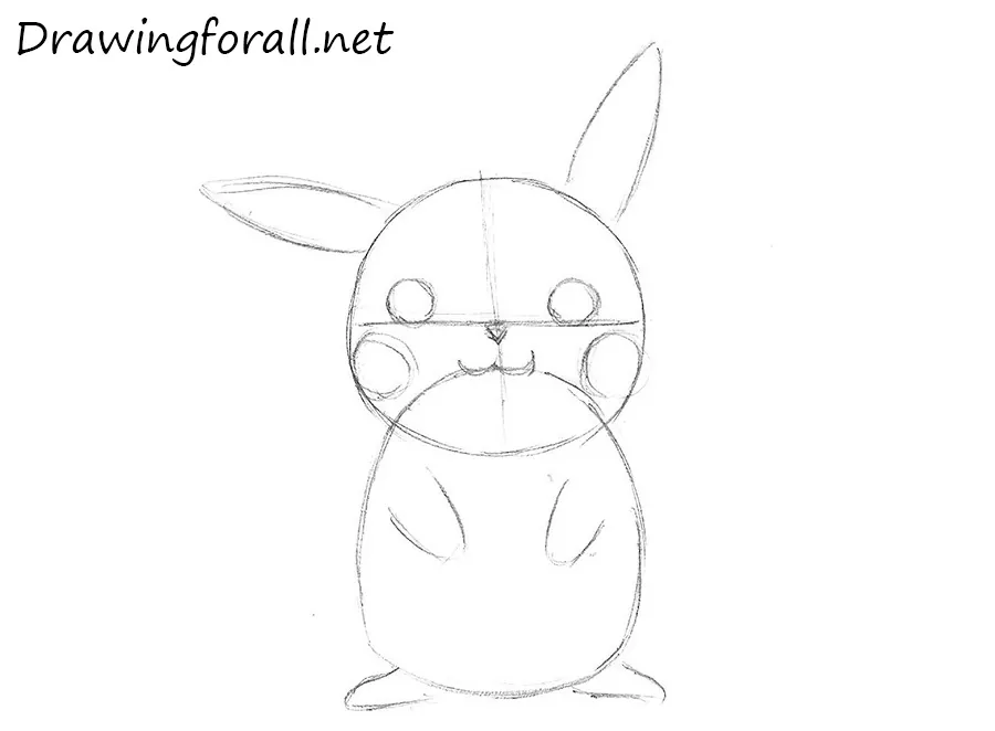 HOW TO DRAW BABY PIKACHU - YouTube