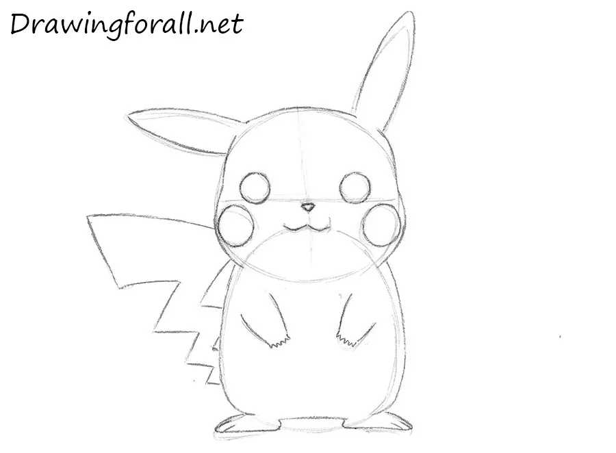 Pikachu and Ash Pikachu drawing, Pokemon sketch, Cute pokemon