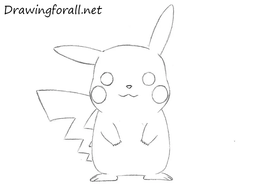 How to draw a Pikachu for Kids | Pikachu Easy Draw Tutorial - YouTube-saigonsouth.com.vn