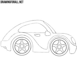 How to draw a car for kids
