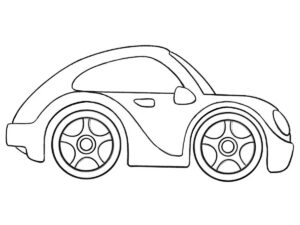 how to draw a cartoon car side view featured image