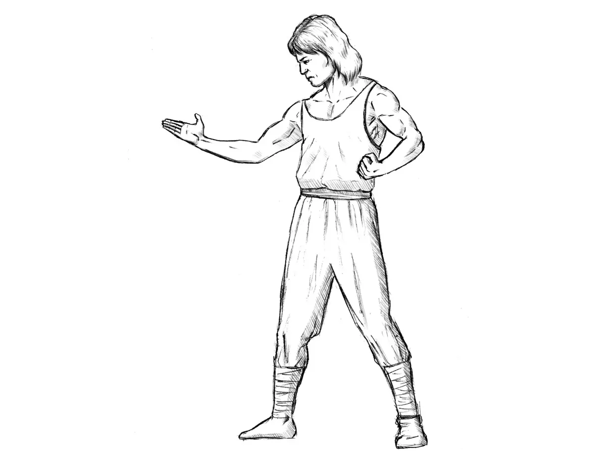 how to draw liu kang featured image