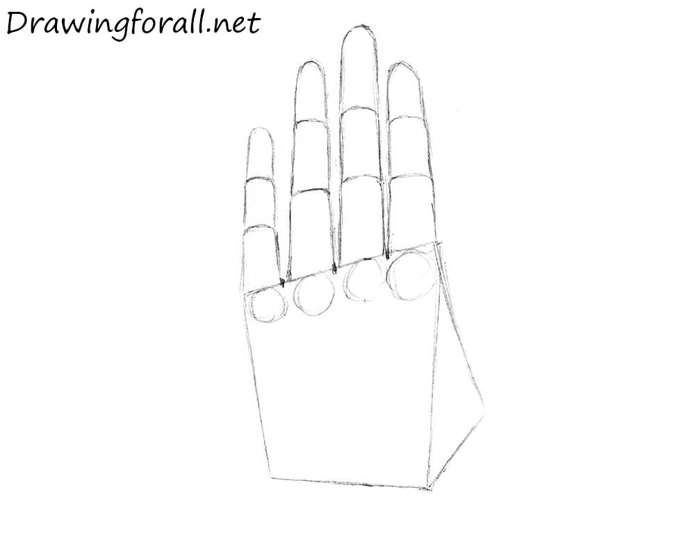 How to draw hands