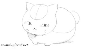 How to Draw Maneki Neko from Anime