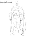 How to Draw Batman Step by Step