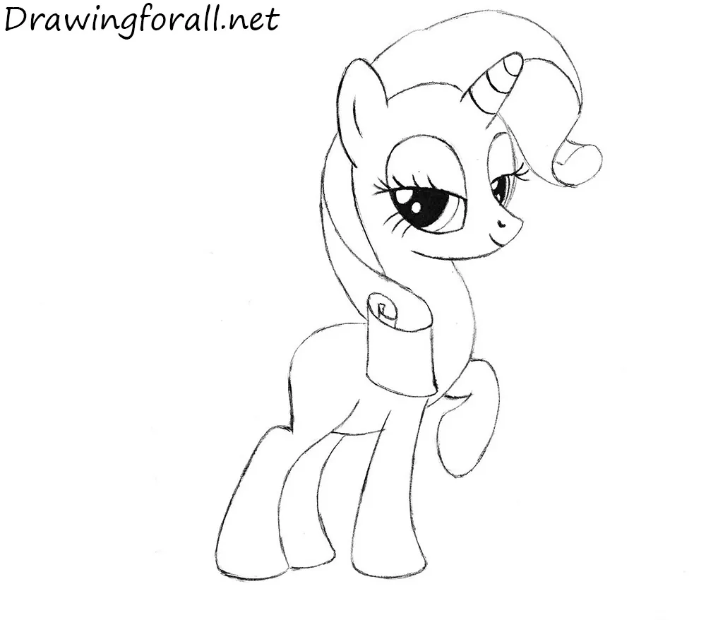 how to draw my little pony