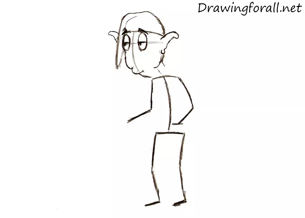 how to draw a fairy tale character step by step