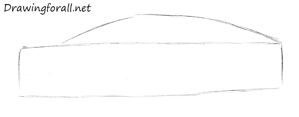 how to draw a sportcar