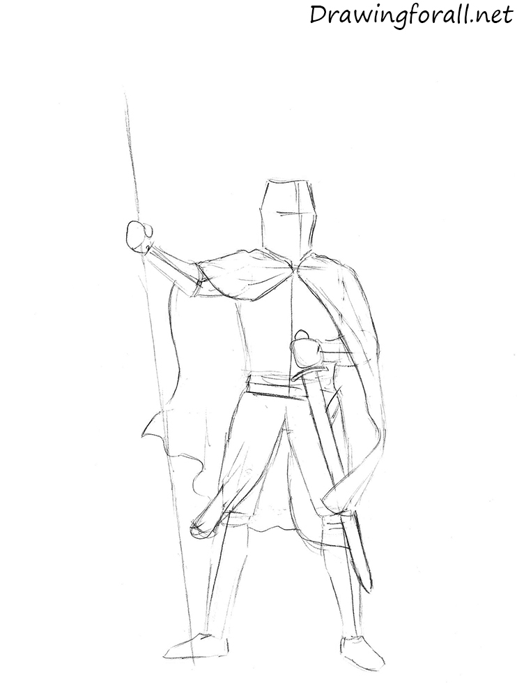 knight drawing
