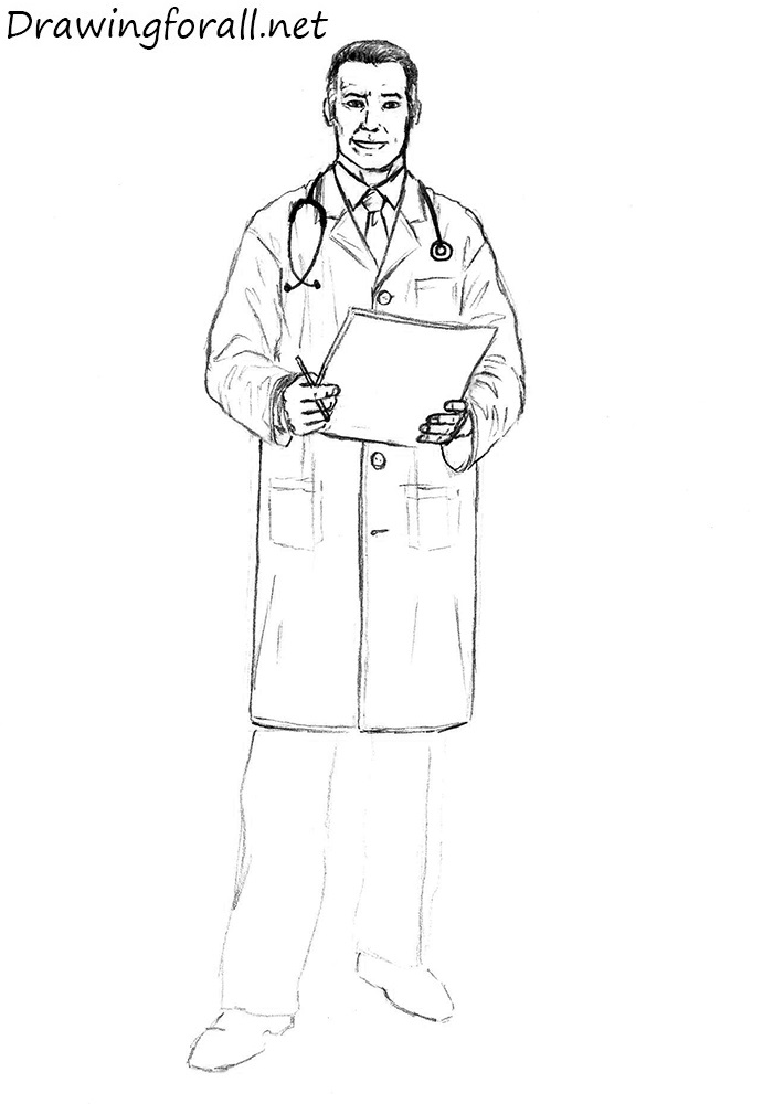 How to Draw a doctor