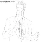 How to Draw Rick Astley