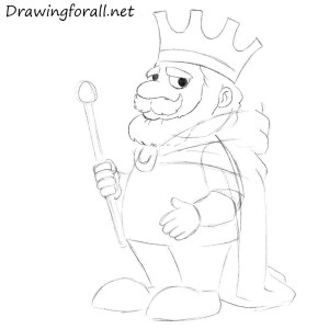 How to Draw a Cartoon King