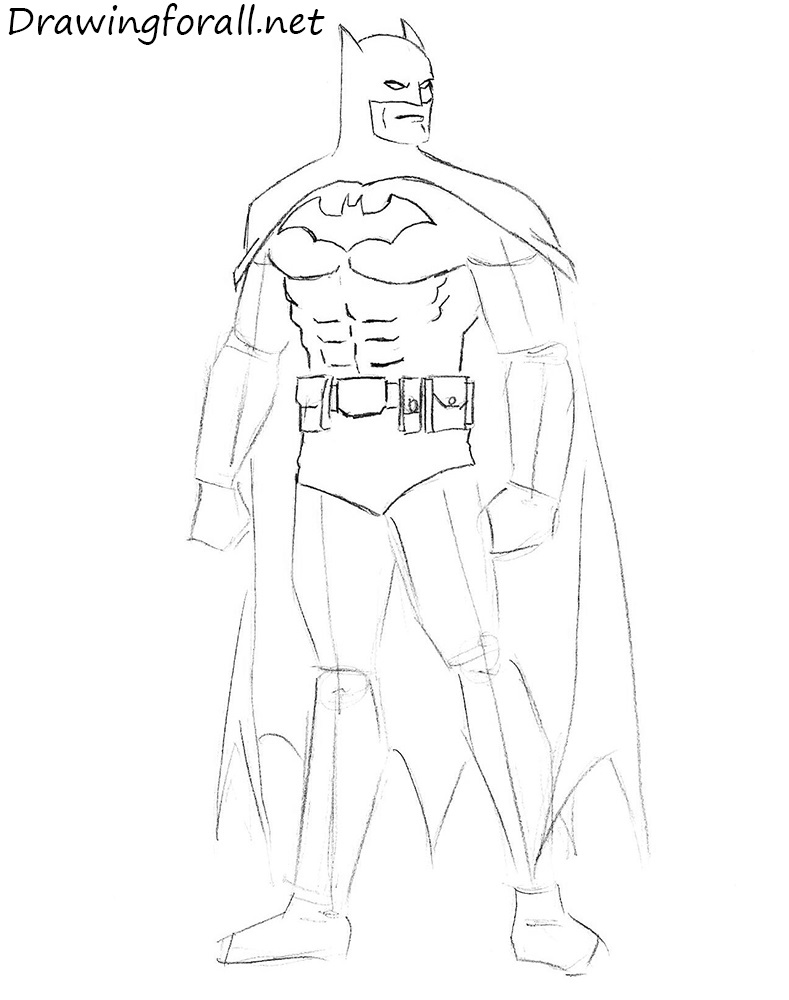 batman drawing