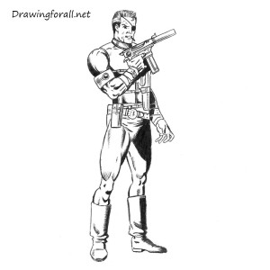 How to Draw Nick Fury